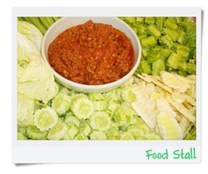 จัดอาหารออกร้าน  Food Stall